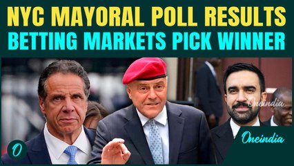 NYC Mayoral Poll Results | Mamdani set for BIG WIN? Betting Markets put 90% Odds for Trump’s Enemy