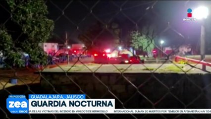 Se registra incendio en fábrica de químicos de Guadalajara, Jalisco
