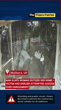 Man Slaps Woman Outside Her Home — Victim Had Earlier Attempted Suicide Over Harassment!
