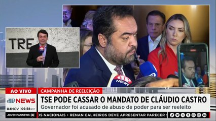 TSE-RJ inicia apreciação de recursos que pedem cassação de Cláudio Castro