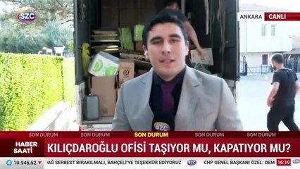 Kılıçdaroğlu ofisi taşıyor mu, boşaltıyor mu?