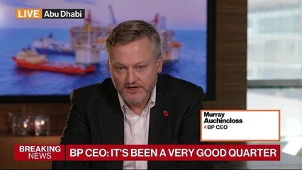 BP CEO Auchincloss on Profit Beat, Castrol, Oil and Gas Production