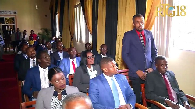 Lekòl Majistrati akeyi 8èm pwomosyon elèv majistra pou yon peryòd 16 mwa fòmasyon