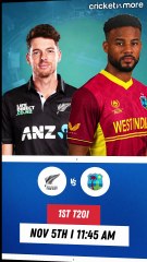 NZ vs WI 1st T20 || NZ vs WI Probable Playing XI || New Zealand vs West Indies