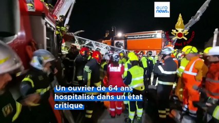 Effondrement de la Torre dei Conti : un ouvrier meurt après plus de 11 heures sous les décombres