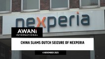 China slams dutch seizure of Nexperia