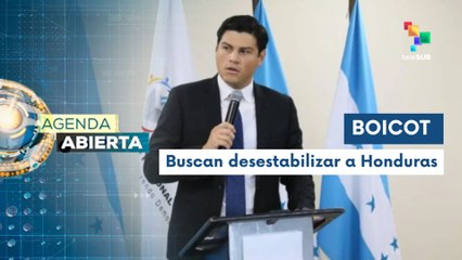 Agenda Abierta 04-11 Partido Libre denuncia plan golpista de cara a elecciones