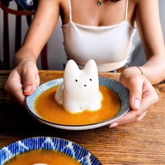 How freakin' cute 😍 is this asian Bunny Desert!? 🍰