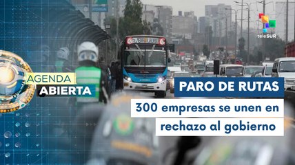 Transporte urbano anunció paro de rutas en Perú