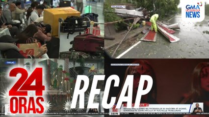 24 Oras: (Part 3) Mga stranded na pasahero dahil sa bagyo | Pagandahan ng iba-ibang belen sa Tarlac | Pagbabalik ni Hagorn at Agane, atbp.