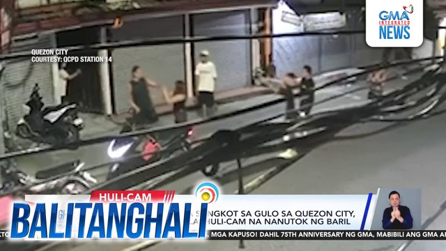 3 magkakaibigan na sangkot sa gulo sa Quezon City, arestado; 2 sa kanila, huli-cam na nanutok ng baril | Balitanghali