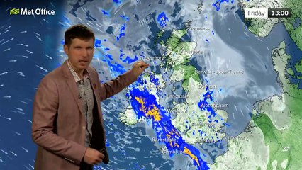 Met Office Friday Morning Weather Forecast 07/11/2025