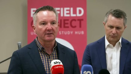 Minister Jason Clare and Minister Chris Bowen hold press conference announcing new University Study Hub