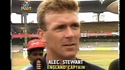 Toss Tim: Muhammad Azhar uddin and Alec Stewart  2nd Test at Chennai, Feb 1993
