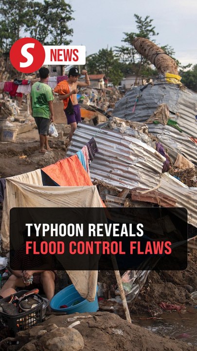 Flood control projects under question as Typhoon wreaks havoc in Philippines