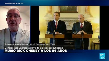 Guillermo Pacheco: "Dick Cheney era el gran halcón detrás de la estrategia en Irak"