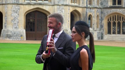 Victoria Beckham ya es Lady Beckham