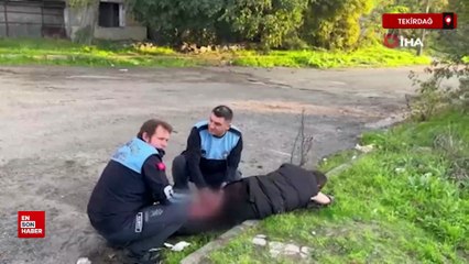 Tekirdağ’da kalça ve sırtından bıçaklandı