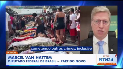 E os direitos humanos? A resposta de Marcel van Hattem na NTN 24 da Colômbia