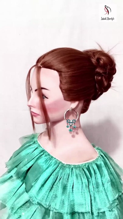 simple hairstyle|easy hairstyle|bride hair|ladies hair style for wedding|new hairstyle|hairstyle|Laibah Hairstyle   Your Queries.  Simple hairstyle, easy hairstyle, bride hair, simple hair, easy easy hairstyle, easy hair do, hair do, simple haircut style