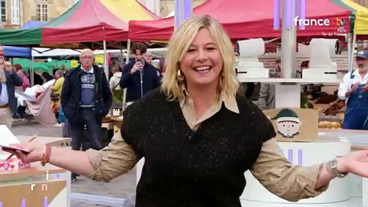 Flavie Flament dans le deuxième numéro de "Flavie en France" sur France 3.