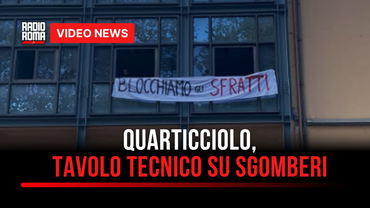 Quarticciolo, tavolo tecnico su sgomberi