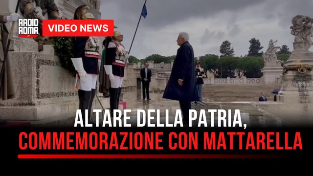 Altare della Patria, commemorazione con Mattarella