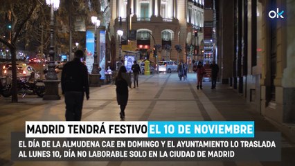 El BOE lo confirma: es festivo el 10 de noviembre y habrá puente sólo en estas comunidades de España