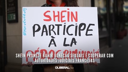 Shein promete banir bonecas sexuais e cooperar com autoridades judiciais francesas