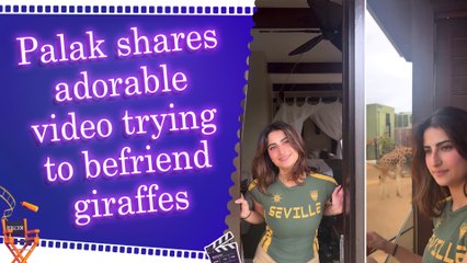 Here is what happened when Palak Tiwari tried to befriend her unique neighbors