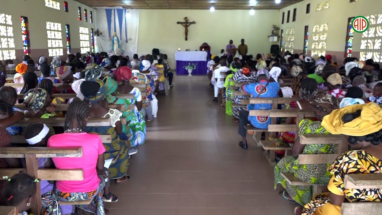Région-Dimbokro /Les fidèles catholiques du secteur d’Abigui prient pour leurs morts