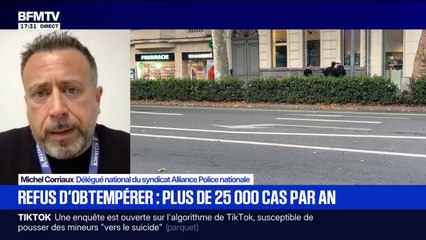 Refus d'obtempérer: "C'est un fléau national", déclare Michel Corriaux, délégué national du syndicat Alliance Police nationale