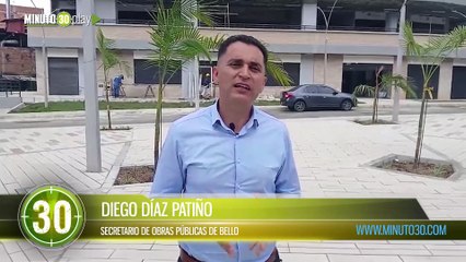 Bello pavimenta más de mil metros de vías con foco en Autopista Norte y vías de acceso