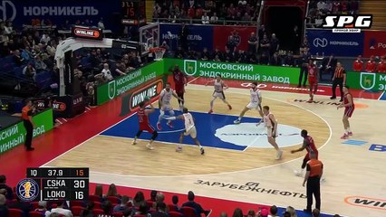 Casper Ware Highlights 13 Pts, 5 Ast vs Lokomotiv 01.11.2025