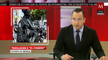 Trasladan a “El Charro” al Altiplano desde Aguascalientes bajo fuerte operativo