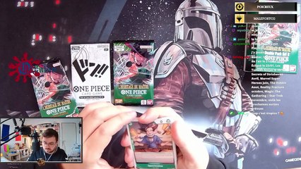 UntapUpkeepDrawFR ouverture Double Pack Set 8 One Piece - L'Héritage du Maître