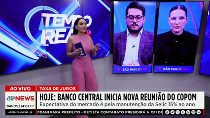 Copom decide futuro da Selic: vai cair ou continuar em 15%? | TEMPO REAL