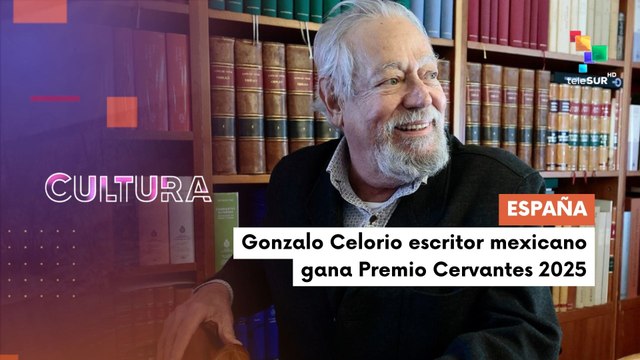 España | Gonzalo Celorio escritor mexicano gana premio cervantes 2025