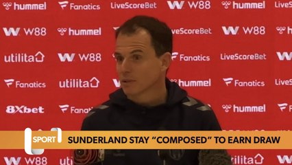 “We were more composed!” | Régis Le Bris | Sunderland 1-1 Everton