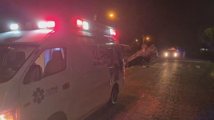 Cinco accidentes de tránsito y un fallecido en el primer día de fiestas patrias en Veraguas