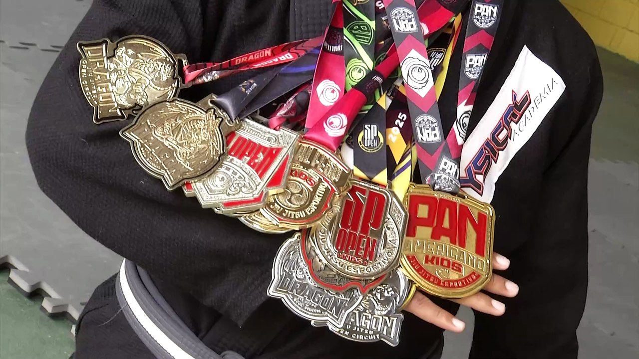 Campeões do projeto jiu-jitsu