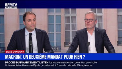 Politique: "Emmanuel Macron a fait un peu de renouveau démocratique", explique Charles Consigny, avocat