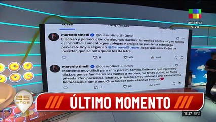 El mensaje de Rodrigo Lussich a Marcelo Tinelli