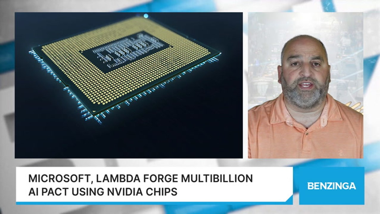 Microsoft, Lambda Forge Multibillion AI Pact Using Nvidia Chips