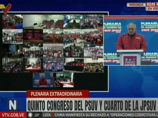 Sec. Gral. PSUV Diosdado Cabello informó que ataques del imperialismo busca un cambio de gobierno