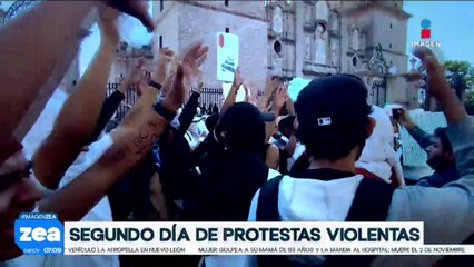 Por segundo día consecutivo se registran marchas para exigir justicia por asesinato de Carlos Manzo