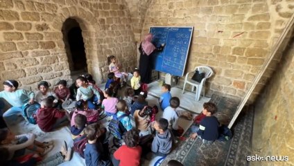 I bambini di Gaza tornano a scuola dopo il cessate il fuoco