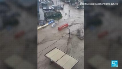 Philippines : le typhon Kalmaegi fait au moins une quarantaine de morts