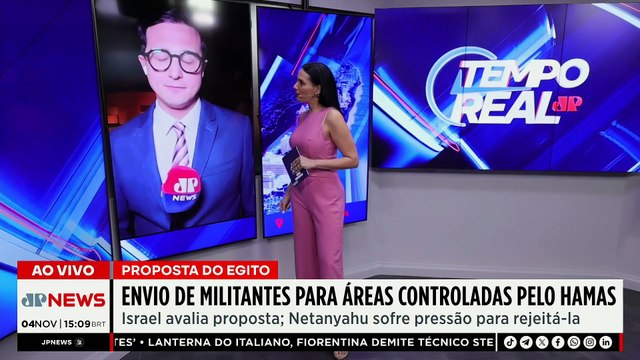 Israel avalia plano egípcio para enviar presos de Gaza a territórios do Hamas | TEMPO REAL