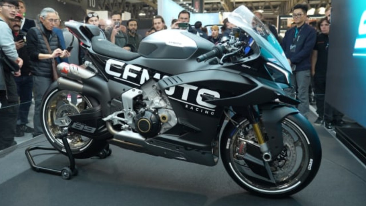 CFMoto SR-RR V4: 210 PS starkes Hypersport-Motorrad aus China